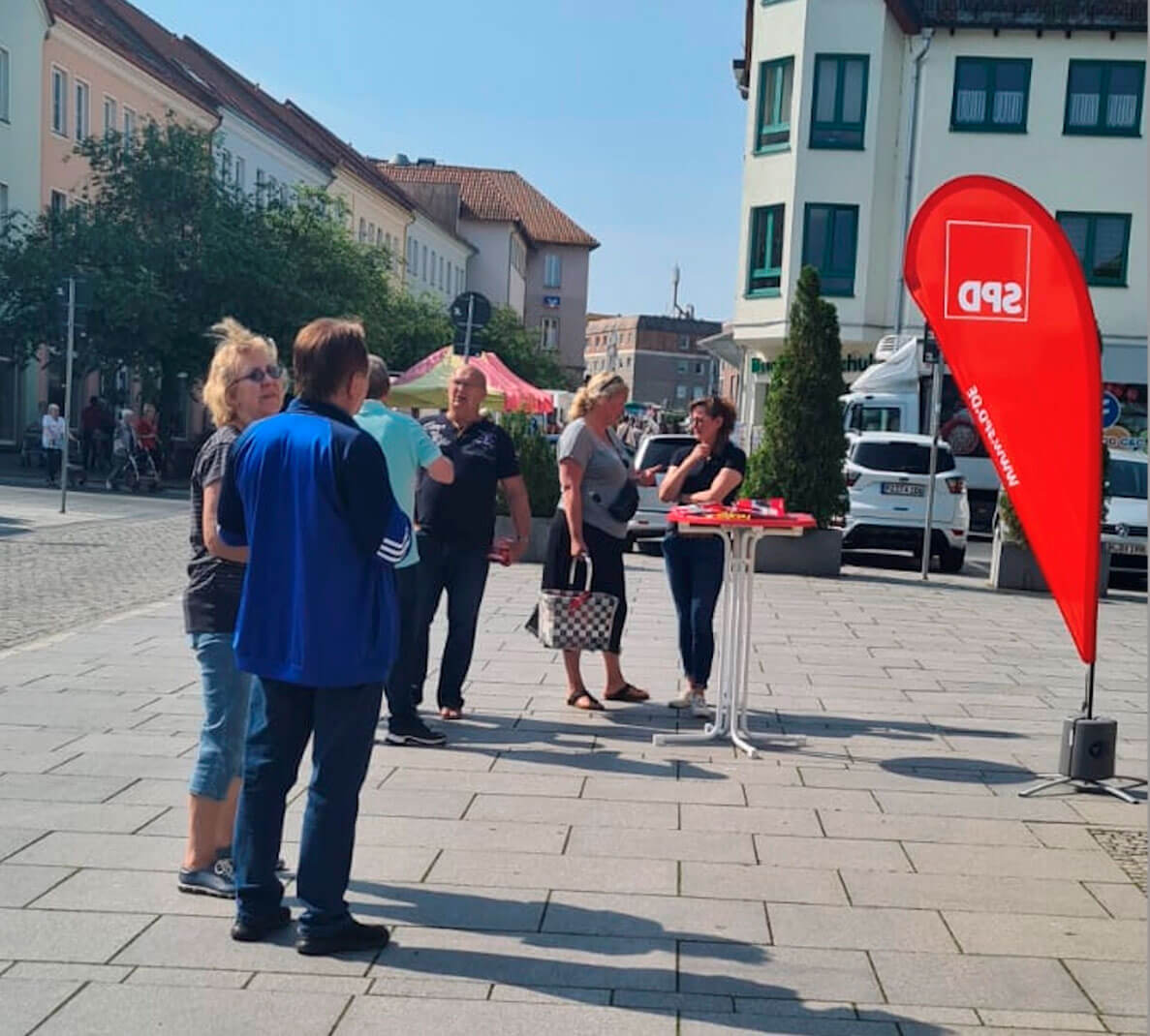 Immer wieder Freitag: SPD möchte mit Bürgerinnen und Bürgern über Ziele und Wünsche für die Region sprechen