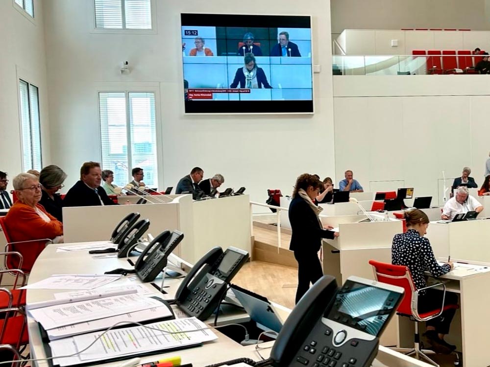 Über 500 Millionen für neue Wohnungen durch die Landesregierung: Hanka Mittelstädt hält Rede zur Wohnraumförderung in den Jahren 2019 bis 2023